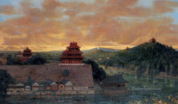 Memory of Old City from China Oil Paintings